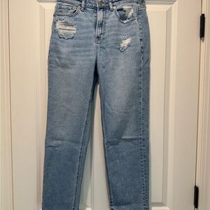 American Eagle Outfitters Blue Straight Leg Jeans
